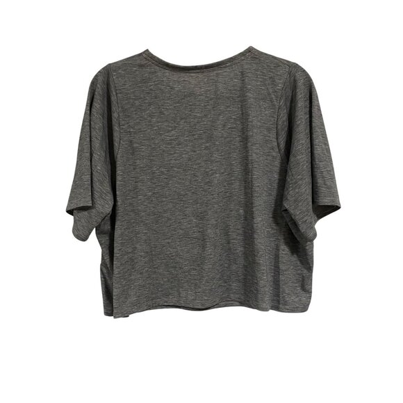 The North Face Vyrtue Boxy‎ Crop Gray Top Size XL - Picture 6 of 8